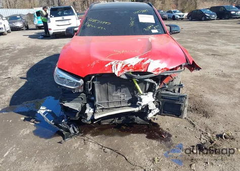 2021 BMW X3 M из США, поврежденный, VIN 5YMTS0C01M9F38219